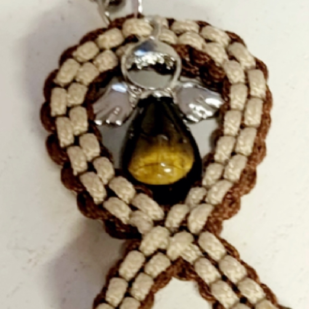 Natural gemstone Angel's watching over me